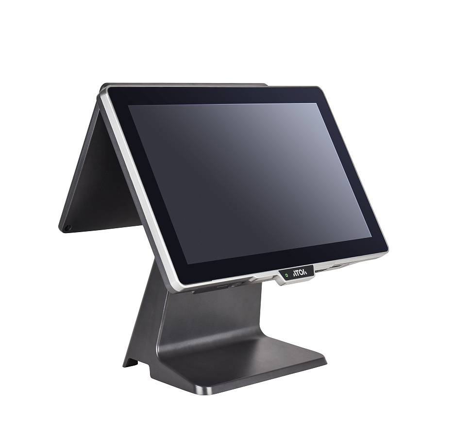Сенсорный терминал АТОЛ JAZZ 16 Lite V2 N100, SSD 128GB, RAM 4GB с доп. монитором 15,6" артикул 63462 15.6" IPS, PCAP, N100, SSD 128GB, RAM 8GB), без MSR, доп.монитор 15,6", без ОС 