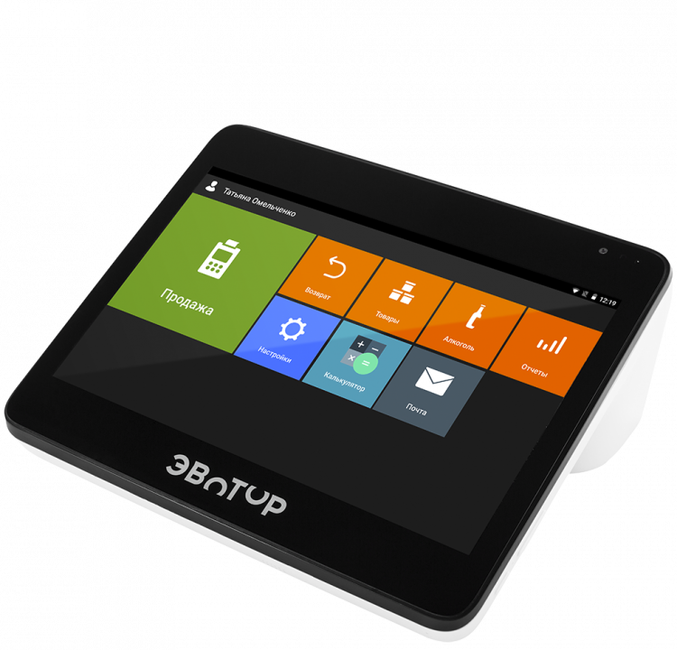 Эвотор 10 Смарт-терминал с ФН-1.2 36 месяцев артикул 0021-4967
