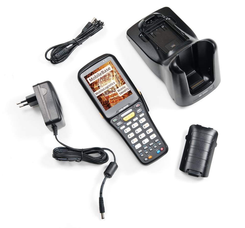 Терминал сбора данных MobileBase DS5 (4.3 ", Android 9.0, 3Gb/32Gb, 2D, Wi-Fi, BT, 4G, Camera, БП, Numeric RUS, IP67, 5800 mAh) артикул 52603 4.3 ", Android 9.0, 3Gb/32Gb, 2D, Wi-Fi, BT, 4G, Camera, БП, Numeric RUS, IP67, 5800 mAh).+ рукоятка и бампер 