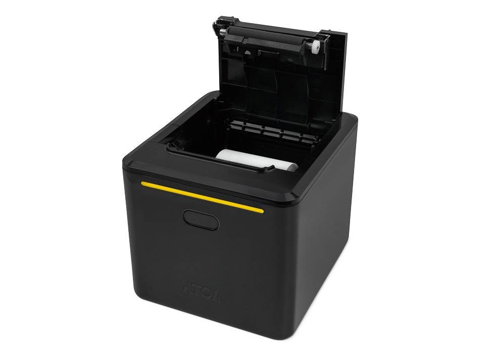 АТОЛ 55 v2 Ф Черный. с ФН 1.2 15 мес. USB. RS-232. Ethernet. 5.0 артикул 62881 