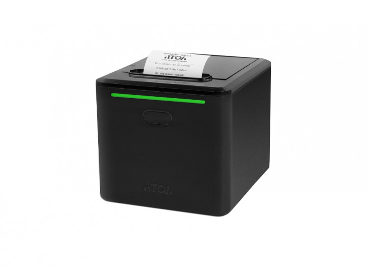 АТОЛ 55 v2 Ф Черный. с ФН 1.2 15 мес. USB. RS-232. Ethernet. 5.0 артикул 62881