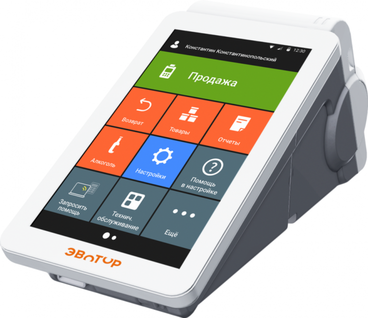  Эвотор 7.2 Смарт-терминал ЕНВД артикул 0021-2188                  
