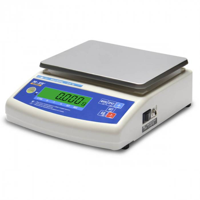 Лабораторные весы M-ER 122 АCF-3000.05 "ACCURATE" LСD артикул 3006 