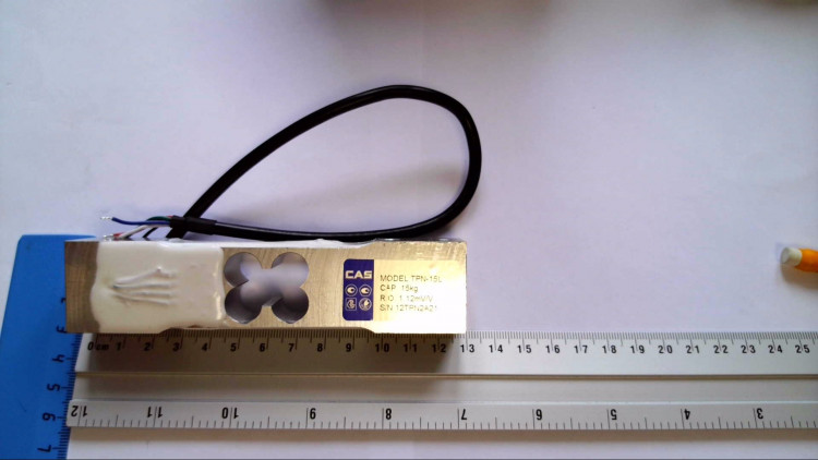 Тензодатчик TPN-15L (0,56 или 1.12 mV) артикул LLDTP0153G0PA000