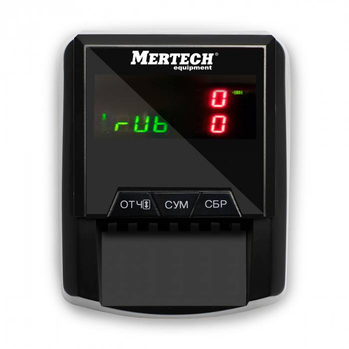 Детектор банкнот MERTECH D-20A FLASH PRO LED с АКБ артикул 5053 
