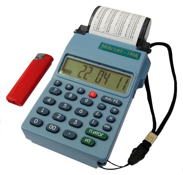 Кассовый аппарат Меркурий-180К артикул 0021-29