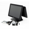 Сенсорный моноблок G-SENSE Juniour Plus со вторым монитором 15" артикул J15PBi58128 15", Core i5, 8 Gb, SSD 128 Gb, без MSR, 6*USB, 2*COM, wall mount, BT+WiFi, со вторым монитором 15" 