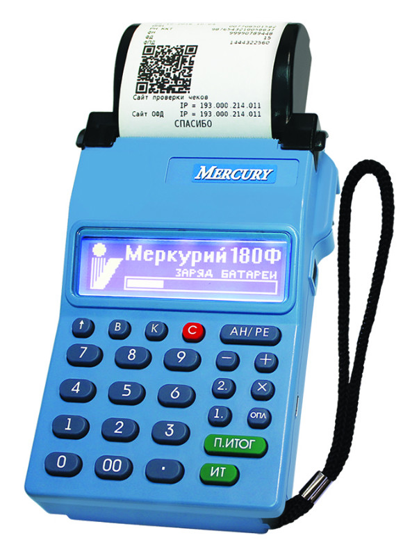 Меркурий-180Ф GSM/WiFi с ФН-1.2 36 месяцев артикул 0021-4879