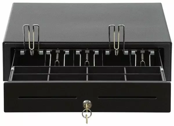 Денежный ящик АТОЛ CD-410-B черный, 410*415*100, 24V артикул 38711 черный 