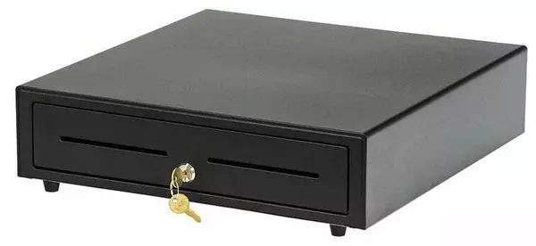 Денежный ящик АТОЛ CD-410-B черный, 410*415*100, 24V артикул 38711 черный 