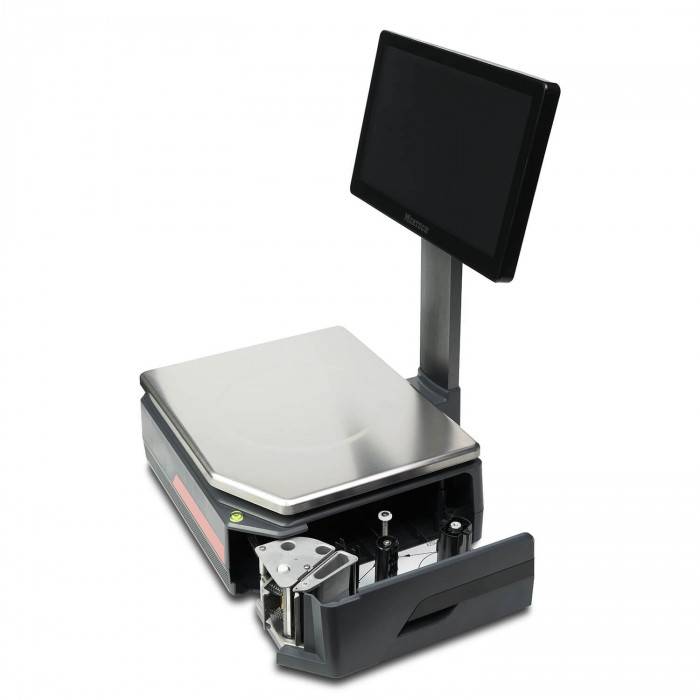 Весы с печатью этикеток M-ER 722 PM-15.2 (14", USB, Ethernet, Wi-Fi) артикул 3500 