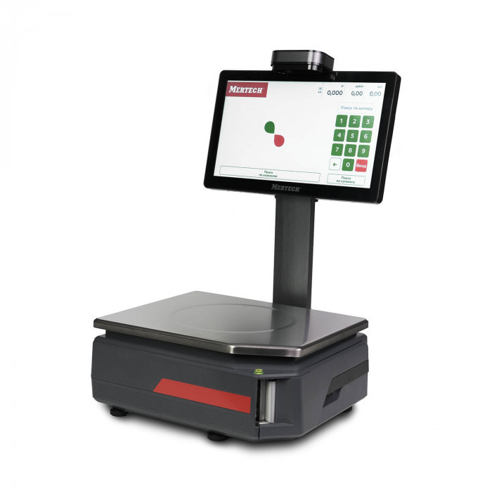 Весы с печатью этикеток M-ER 722PM-15,2 ( VISION-AI, 14', USB, Ethernet, Wi-Fi) артикул 3501