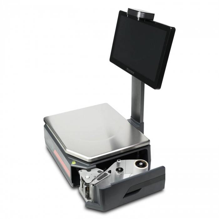 Весы с печатью этикеток M-ER 722PM-15,2 ( VISION-AI, 14', USB, Ethernet, Wi-Fi) артикул 3501 