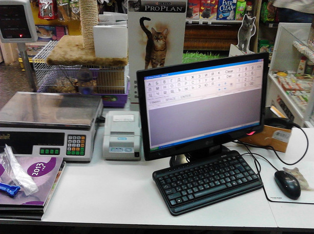 Автоматизация алкомаркета  с разделением места товароведа и кассира артикул 0021-1828                  