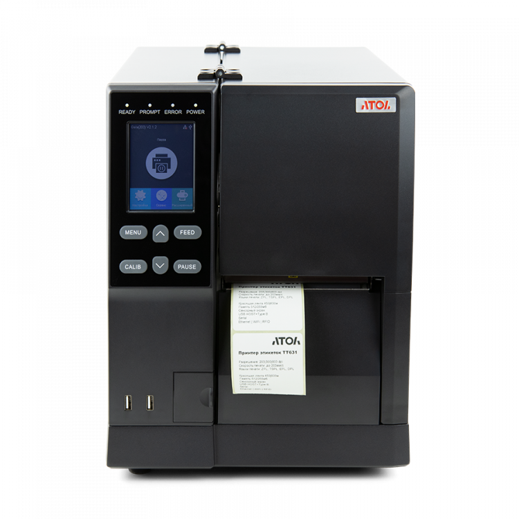 Промышленный принтер этикеток АТОЛ TT631 300 dpi артикул 60101                  