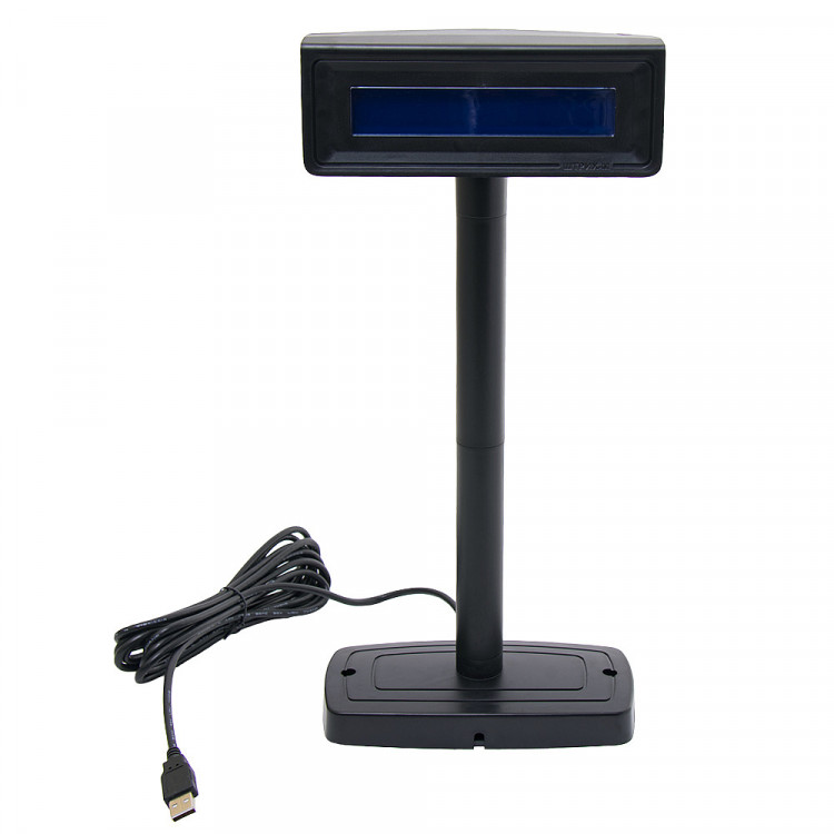 Дисплей покупателя ШТРИХ-T D3-USB-PB (чёрный) артикул 150136             Дисплей покупателя ШТРИХ-T D3-USB-PB (чёрный)     