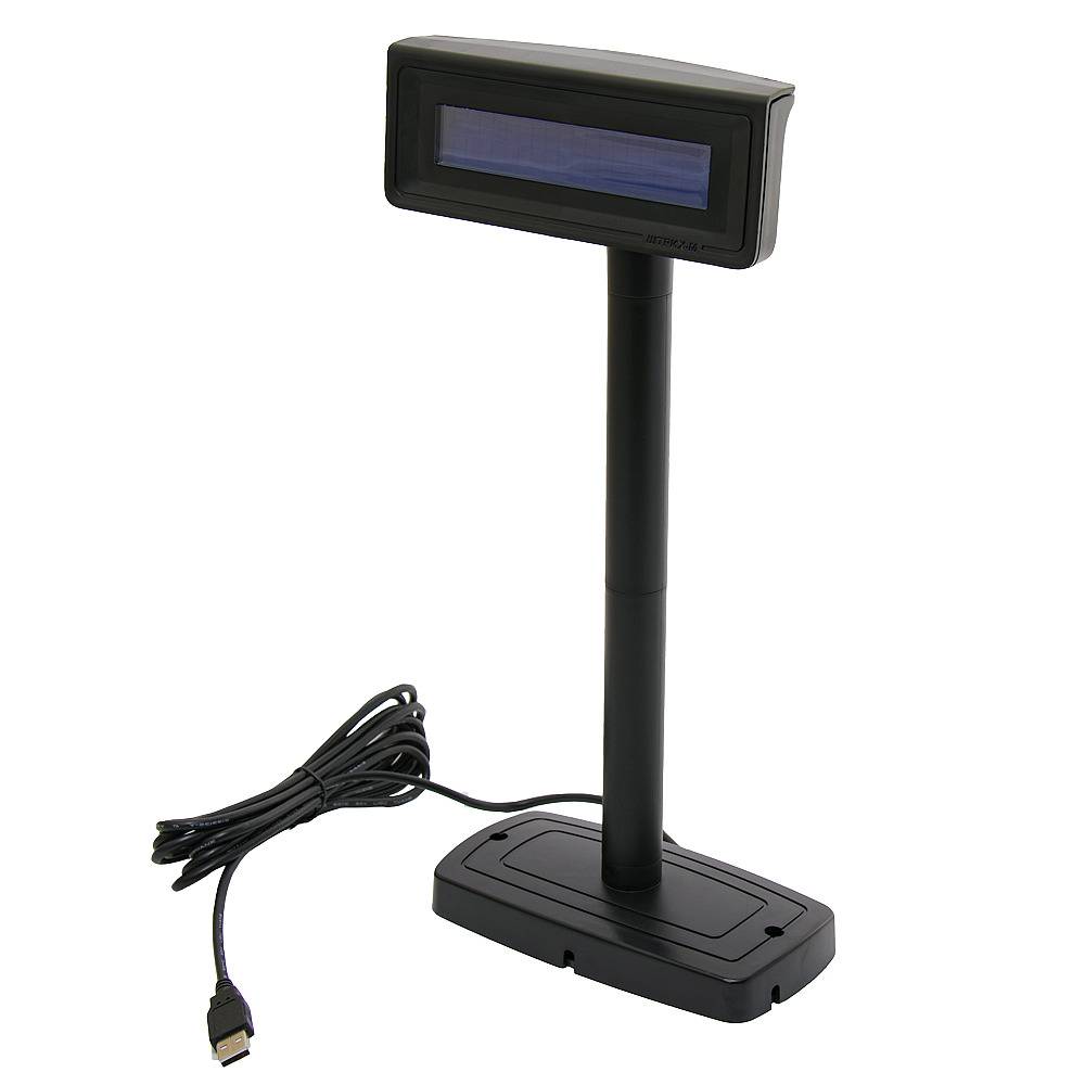 Дисплей покупателя ШТРИХ-T D3-USB-PB (чёрный) артикул 150136 Дисплей покупателя ШТРИХ-T D3-USB-PB (чёрный) 