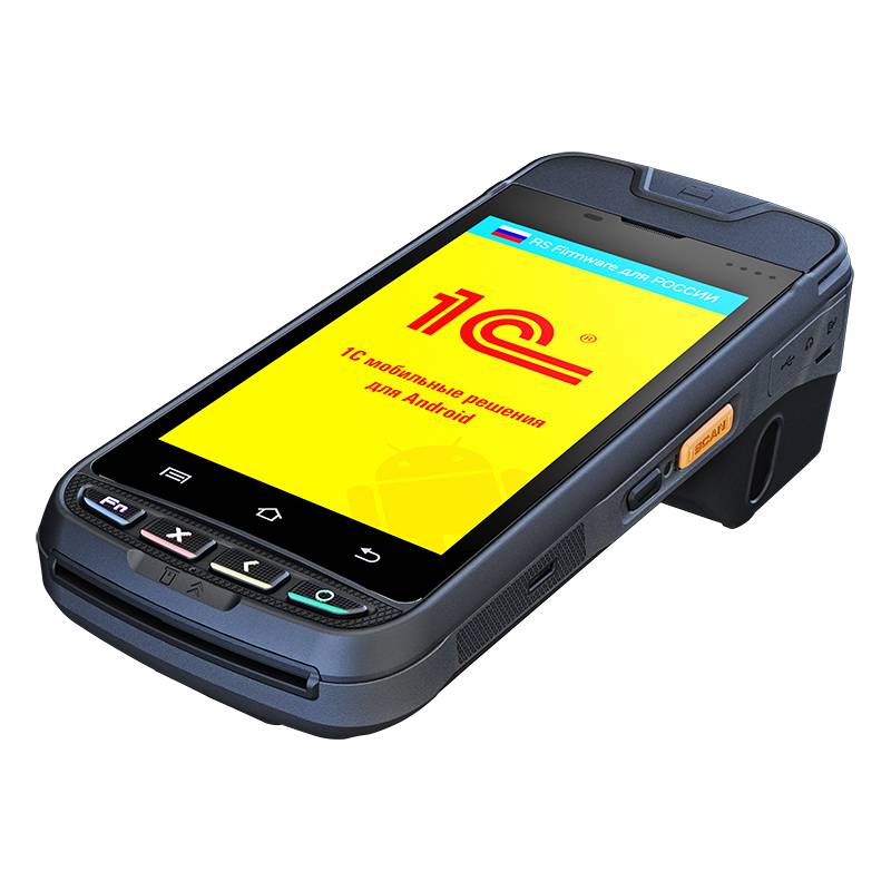 ККТ RS9000-Ф мобильная касса 4в1 с 2D фотосканером артикул MC9000S-S00S5E00000 без ФН 