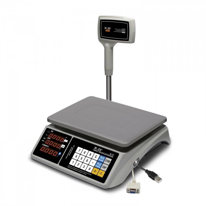 Весы M-ER 328 ACPX-6.1 "Touch-M" USB/RS артикул 3671 USB/RS 
