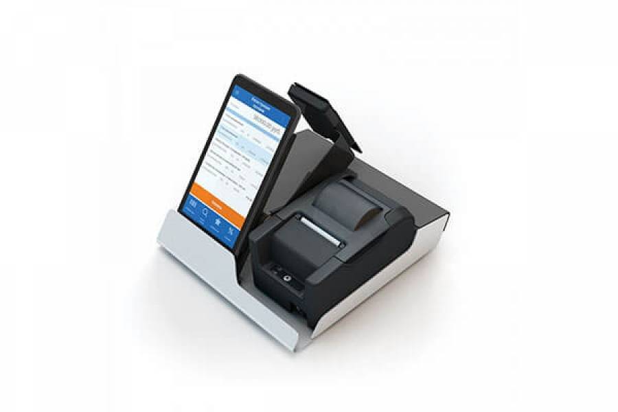 POS-конструктор ПЛЮС («ШТРИХ-Tab») артикул 0021-2744 без ФН, 7"М с БП, Ш-ON-LINE WiFi, металл. подст. 