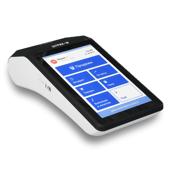 ККТ "ШТРИХ-СМАРТПОС-Ф" с ФН 15 (7" 600x1024 IPS, 57 мм, ОС Android 7.0, Торговля.онлайн) артикул 0021-4914 ККТ "ШТРИХ-СМАРТПОС-Ф" с ФН 15 (7" 600x1024 IPS, 57 мм, ОС Android 7.0, Торговля.онлайн) 