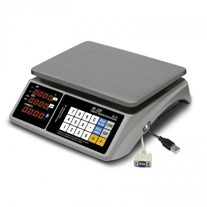 Весы M-ER 328AC-32.5 "Touch-M" USB/RS артикул 3161 USB/RS 