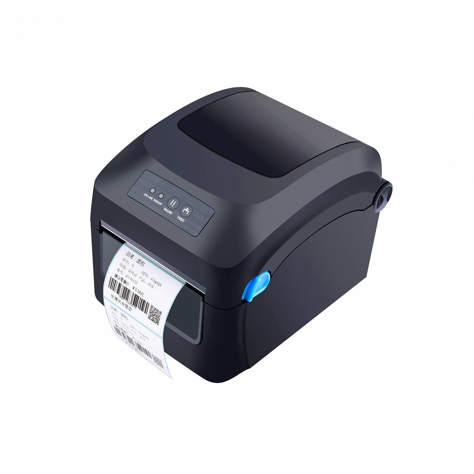 Принтер этикеток UROVO D6000 USB+Bluetooth артикул D6000-A1203U1R0B1W0 USB+Bluetooth 