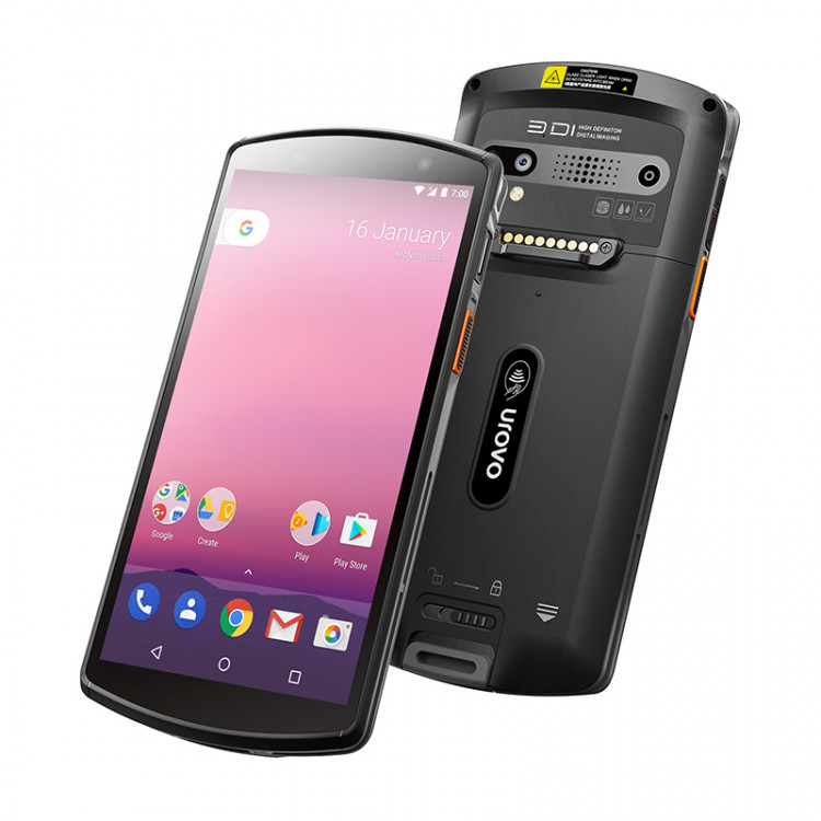Urovo DT50G 3D Терминал сбора данных артикул DT50G-SH3S9E4001                 Android 9.0 / Octa-core 1.4GHz / Восьмиядерный / RAM 4 GB / ROM 64 GB / Honeywell N6603 (soft decode) / 2D Imager / 5.7