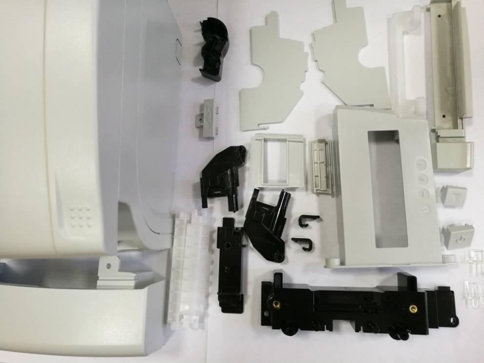 Комплект пластиковых деталей для Fprint 77 серого цвета артикул 34478 