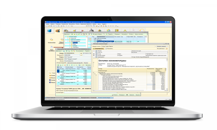 Автоматизация розничной сети магазинов артикул 0021-1709