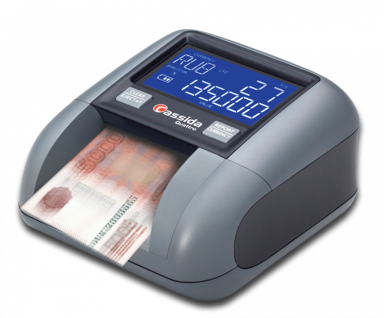 Автоматический детектор банкнот Cassida Quattro S артикул 0021-1710