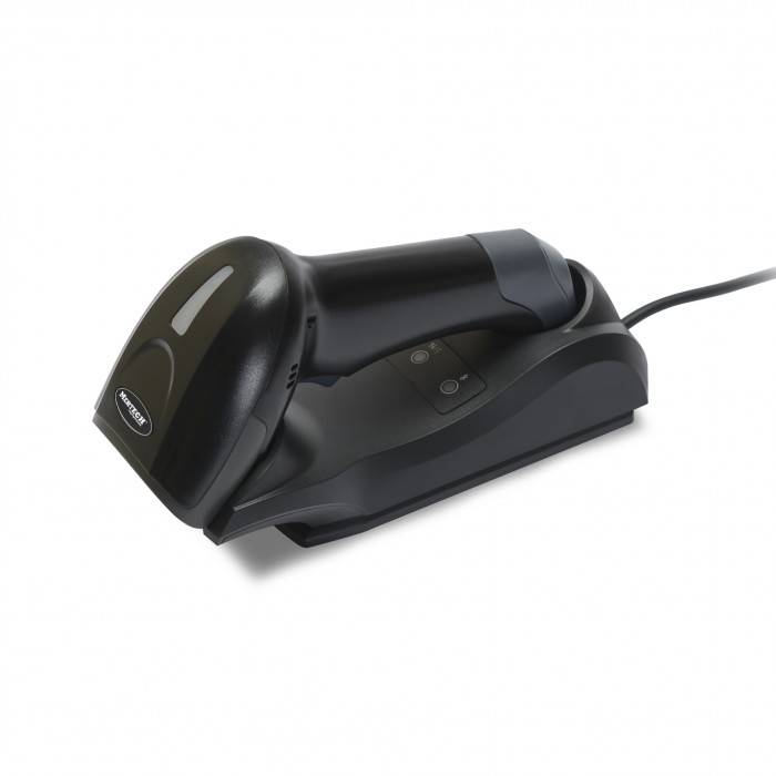Беспроводной сканер штрих-кода MERTECH CL-2310 BLE Dongle P2D USB Black c подставкой Cradle артикул 4262 