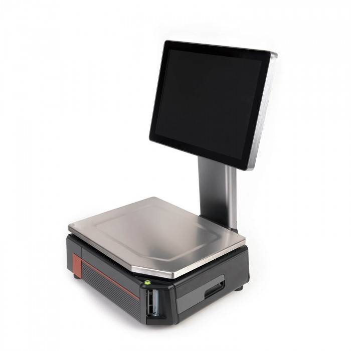 Весы с печатью этикеток M-ER 727 PM-15.2 (15", USB, Ethernet, Wi-Fi) артикул 3772 