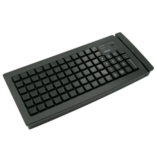Программируемая клавиатура Posiflex KB-6600U-B (с ридером) артикул 21781 