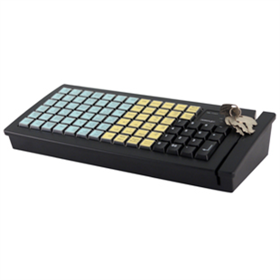 Программируемая клавиатура Posiflex KB-6600U-B (с ридером) артикул 21781 