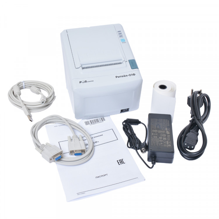 Фискальный регистратор РИТЕЙЛ-01ФМ ФФД 1.2 2LAN/HUB (белый) без ФН артикул 993